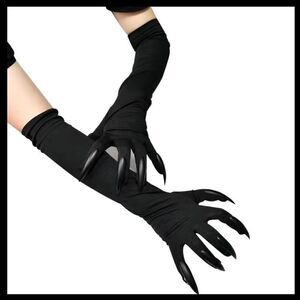 Long gloves with claws, see pictures for measurments one size fits most
